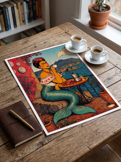 Monnalisetta – The Pop Mermaid of Mergellina