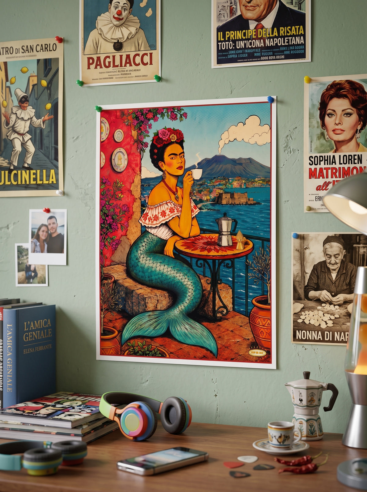 Monnalisetta – The Pop Mermaid of Mergellina