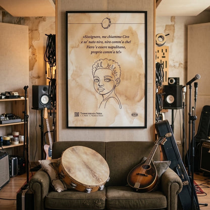 Poster Tammurriata Nera Pop