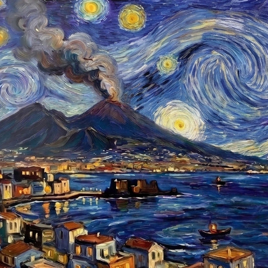 Poster 'Na notte stellata